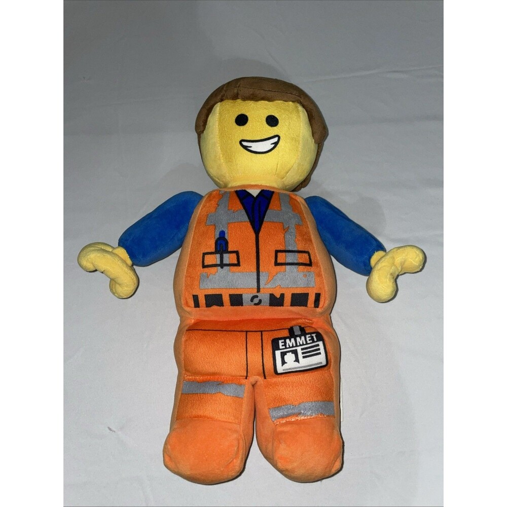 LEGO Movie 2 Emmet Plush 16” Official Collectible Nostalgic Kidcore Soft Toy